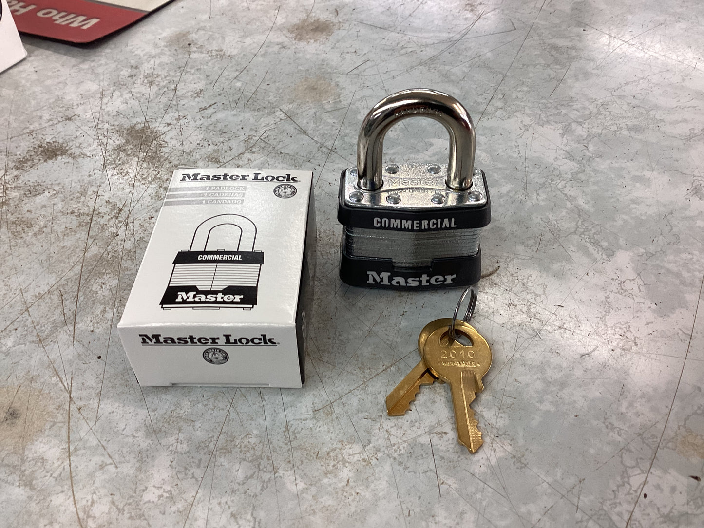 Master Padlock 1KA 2010