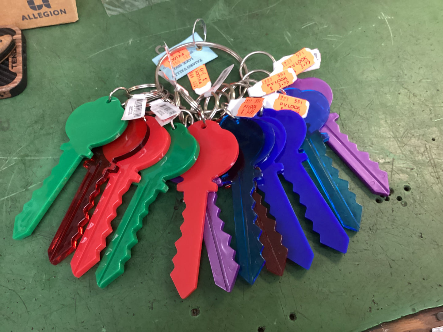 Jumbo KEY keychain