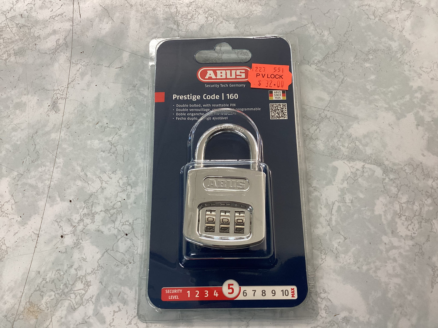 Abus 3-digit Comb. Lock